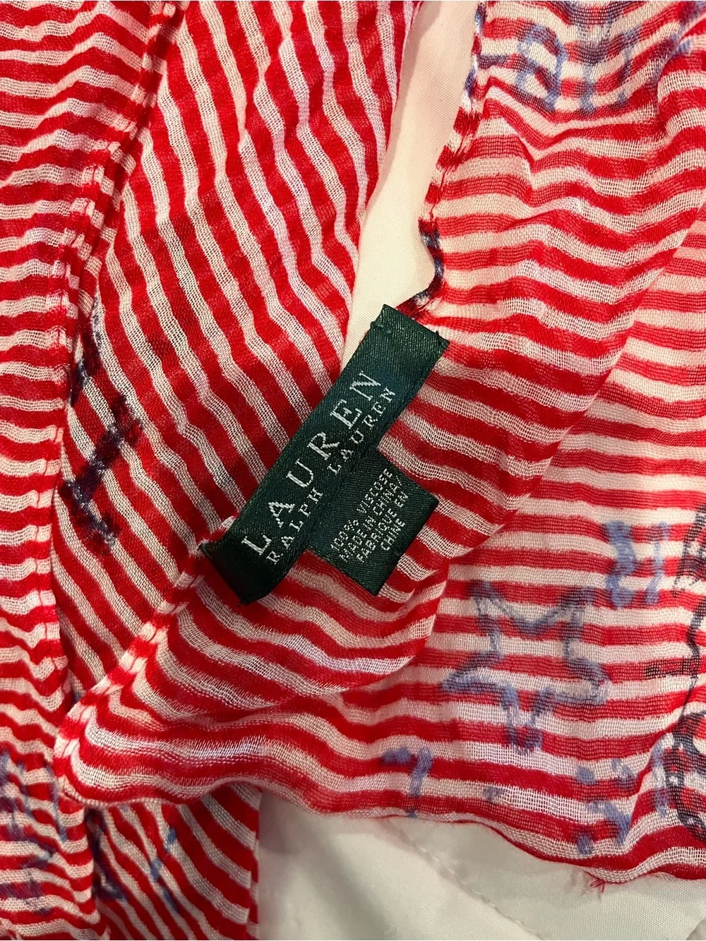 Lauren Ralph Lauren red white