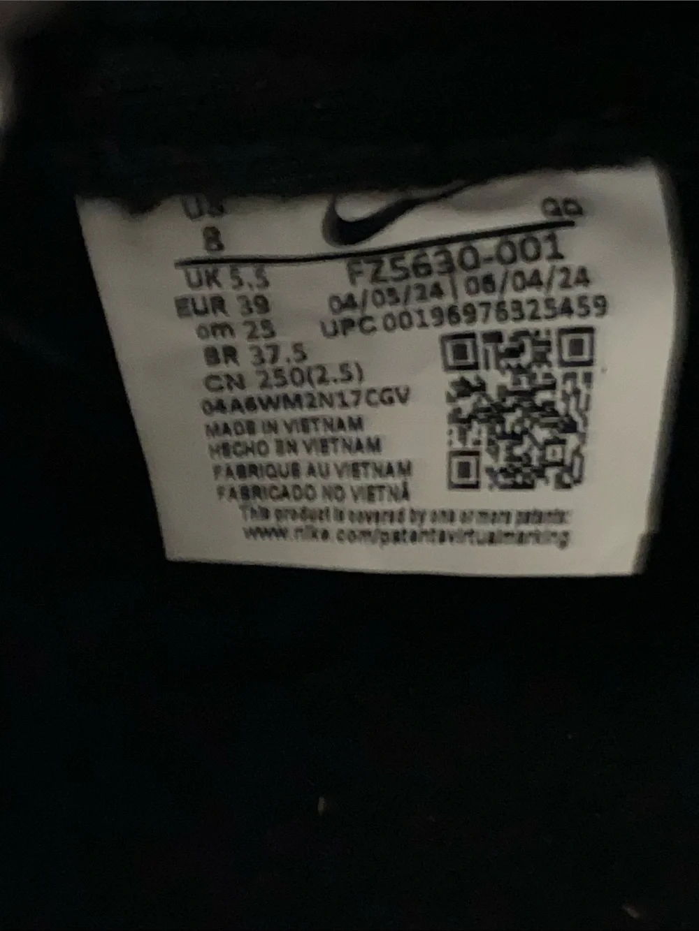 Nike low top