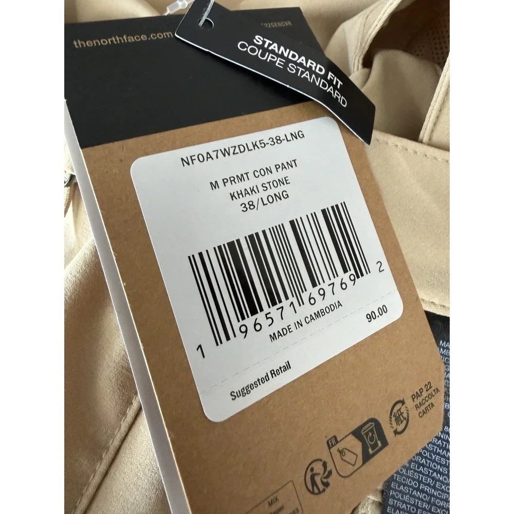The North Face new tags