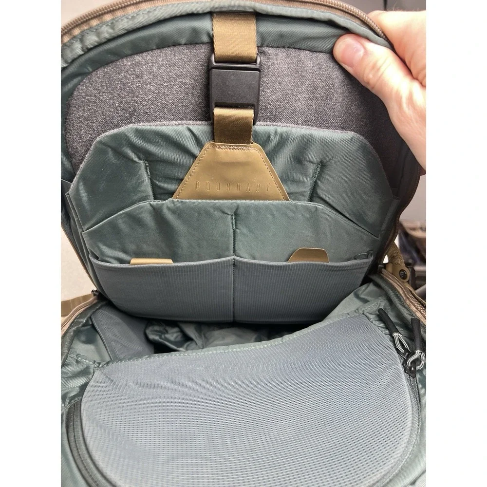 $329 Boundary Supply Errant Backpack And Aux Compartment Brown Coyote