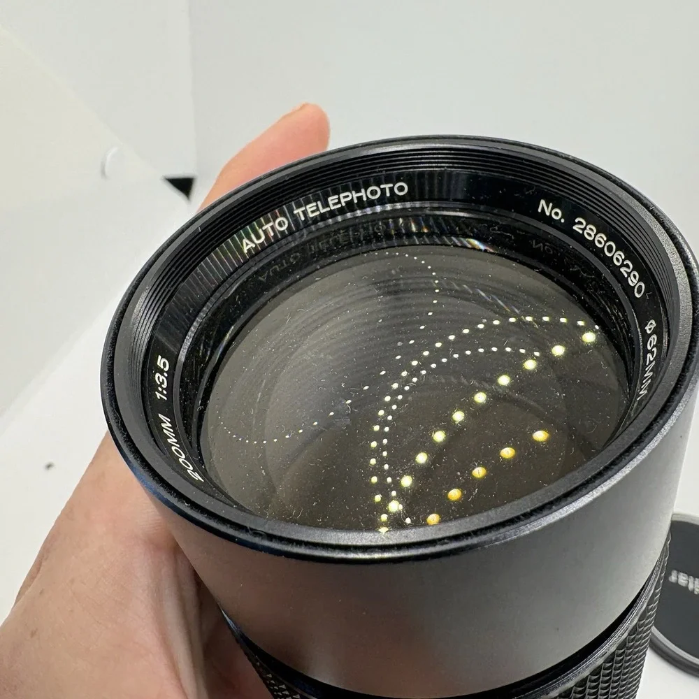 Vintage Vivitar Auto 62-200mm Telephoto Lens Film Photography Made In Japan‎