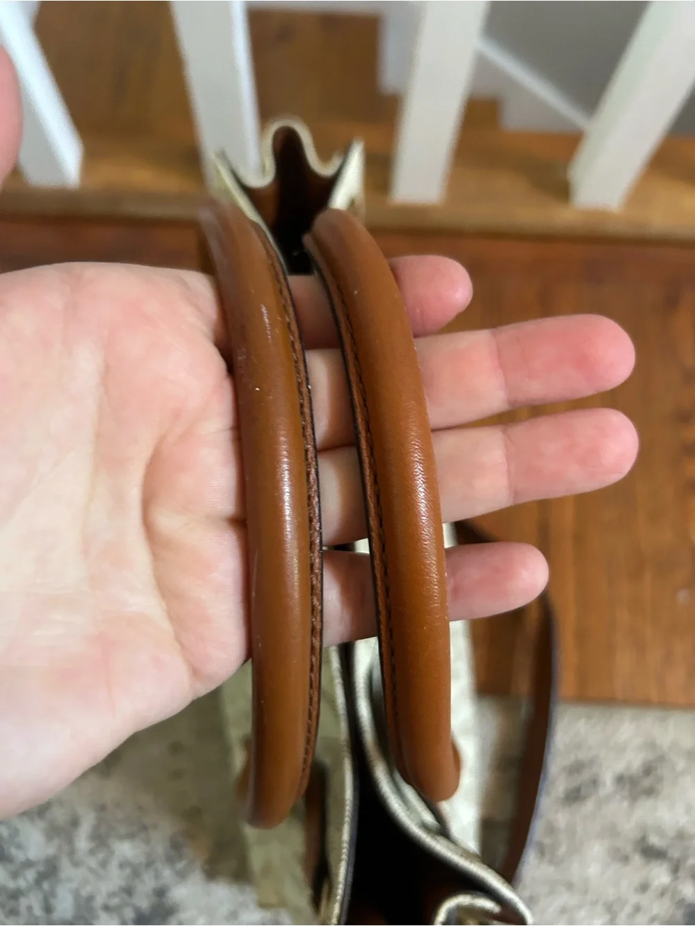 Michael Kors strap bag coated