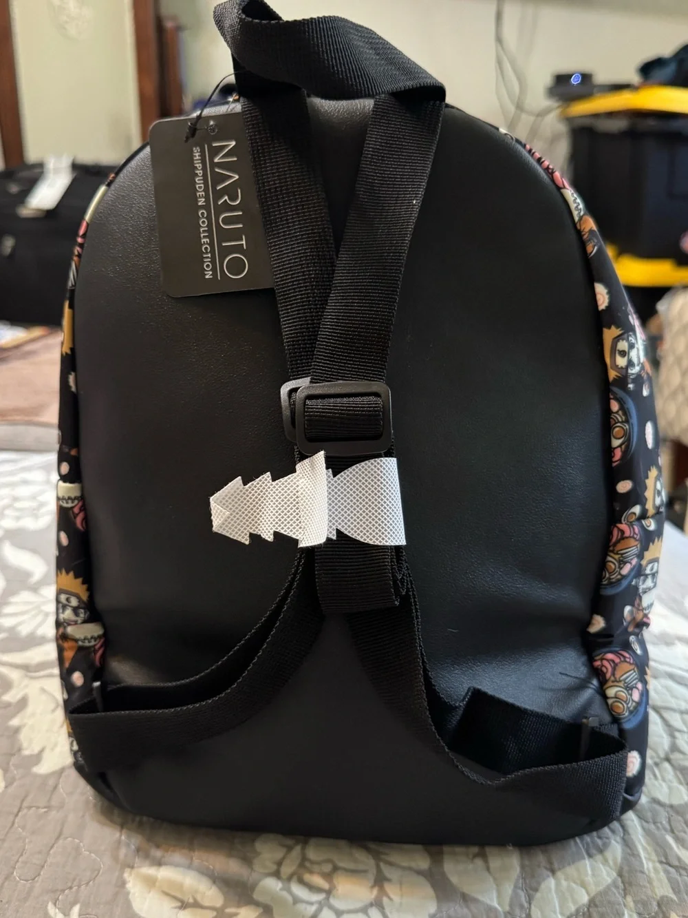 Naruto Anime-Print Mini Backpack - BlackNWT