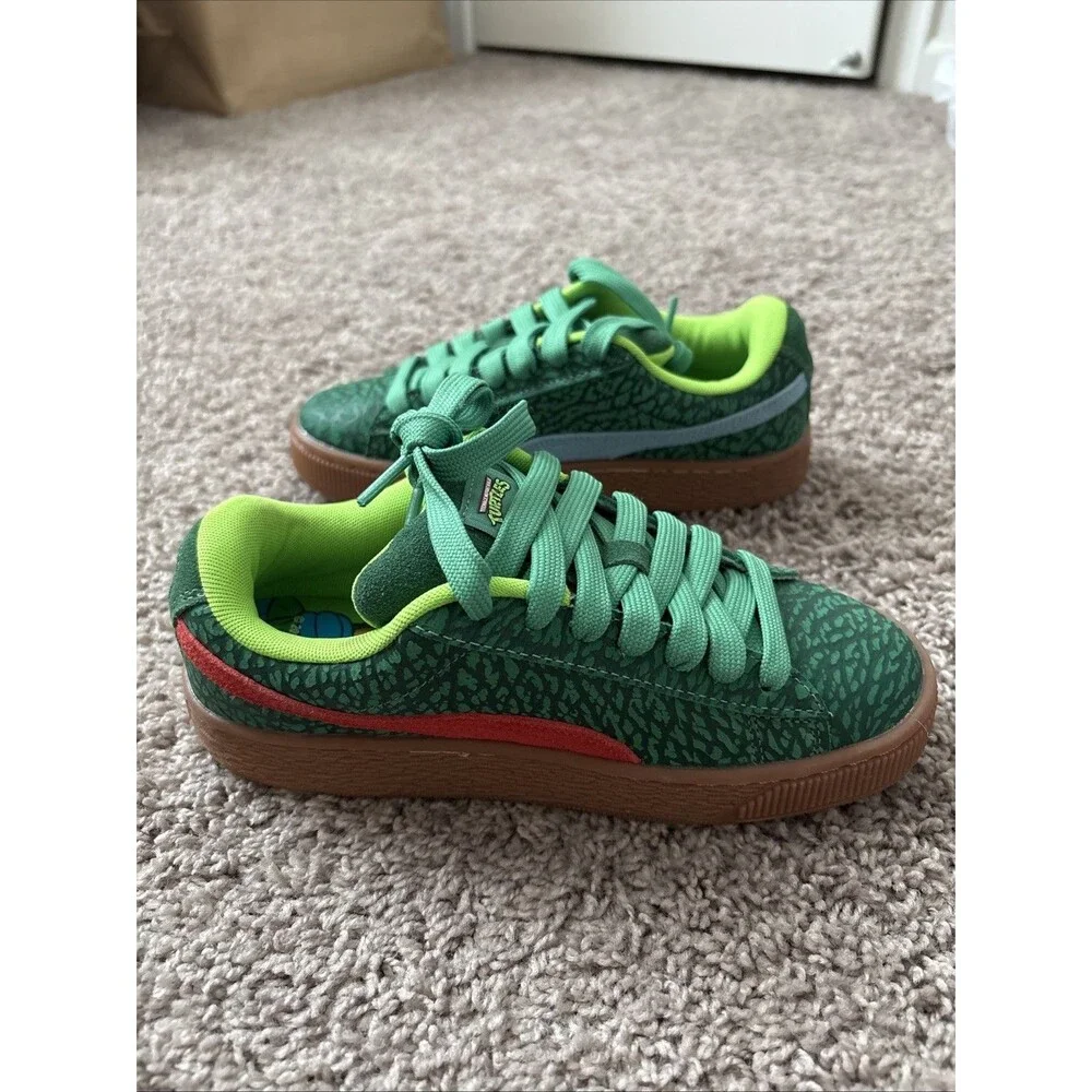 PUMA Teenage Mutant Ninja Turtles TMNT x Suede Men's Size 4.5 New No Box