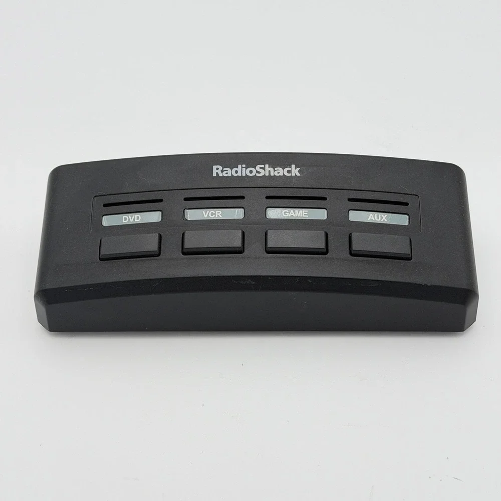 RadioShack Composite‎ A/V Selector Switch 4-in 1-out Model 15-313