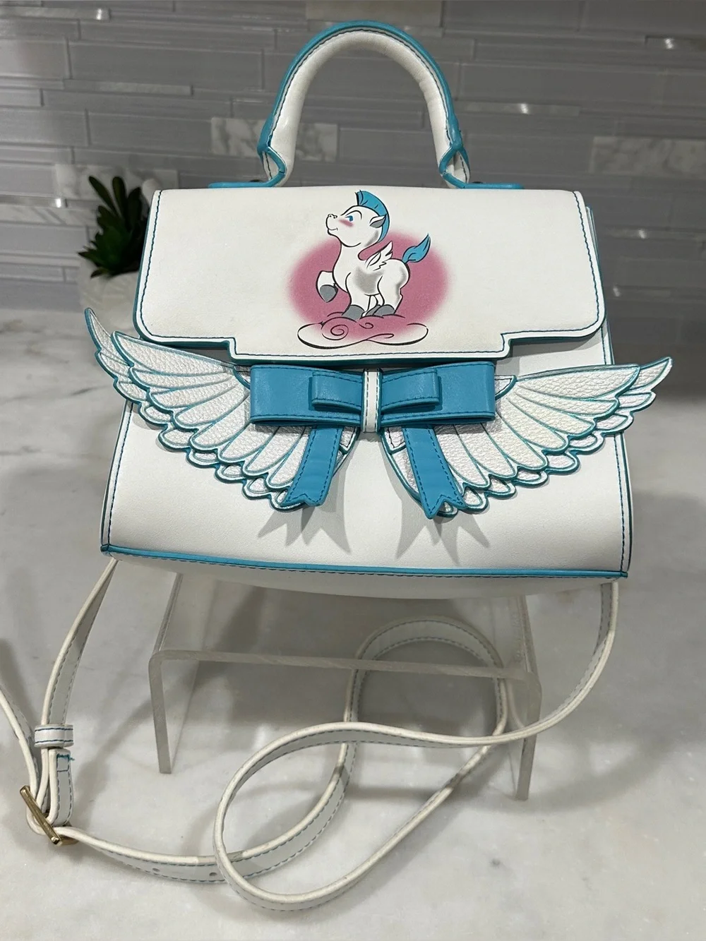 Danielle Nicole Disney Hercules Pegasus Handbag