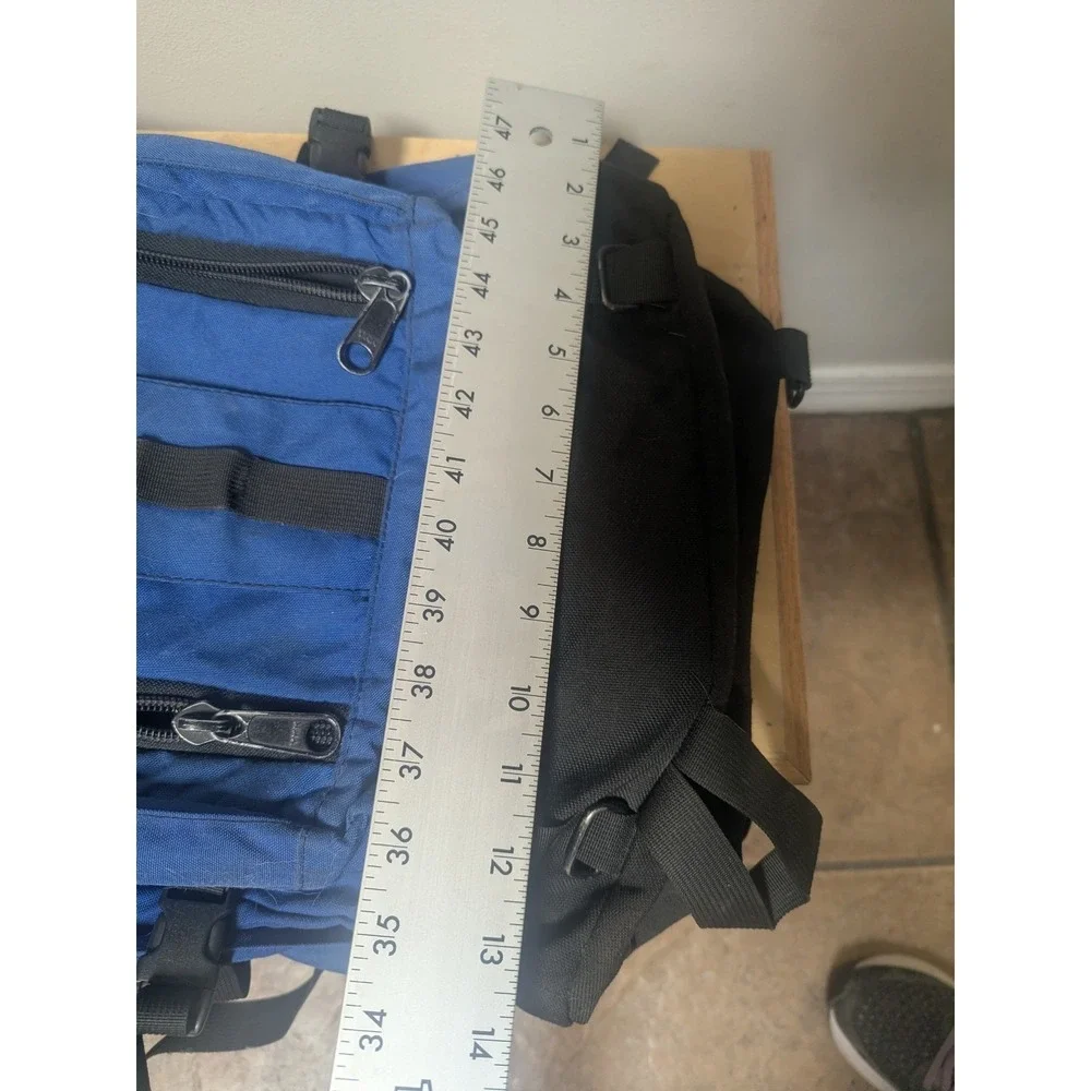 Eagle Creek Travel Backpack Blue Black Carry On Daypack Hiking‎ Waist Belt Value