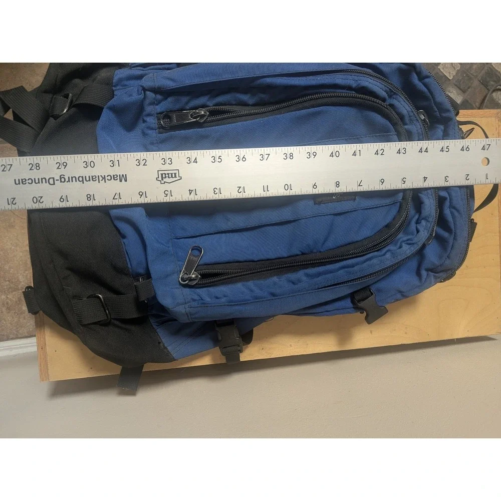 Eagle Creek Travel Backpack Blue Black Carry On Daypack Hiking‎ Waist Belt Value