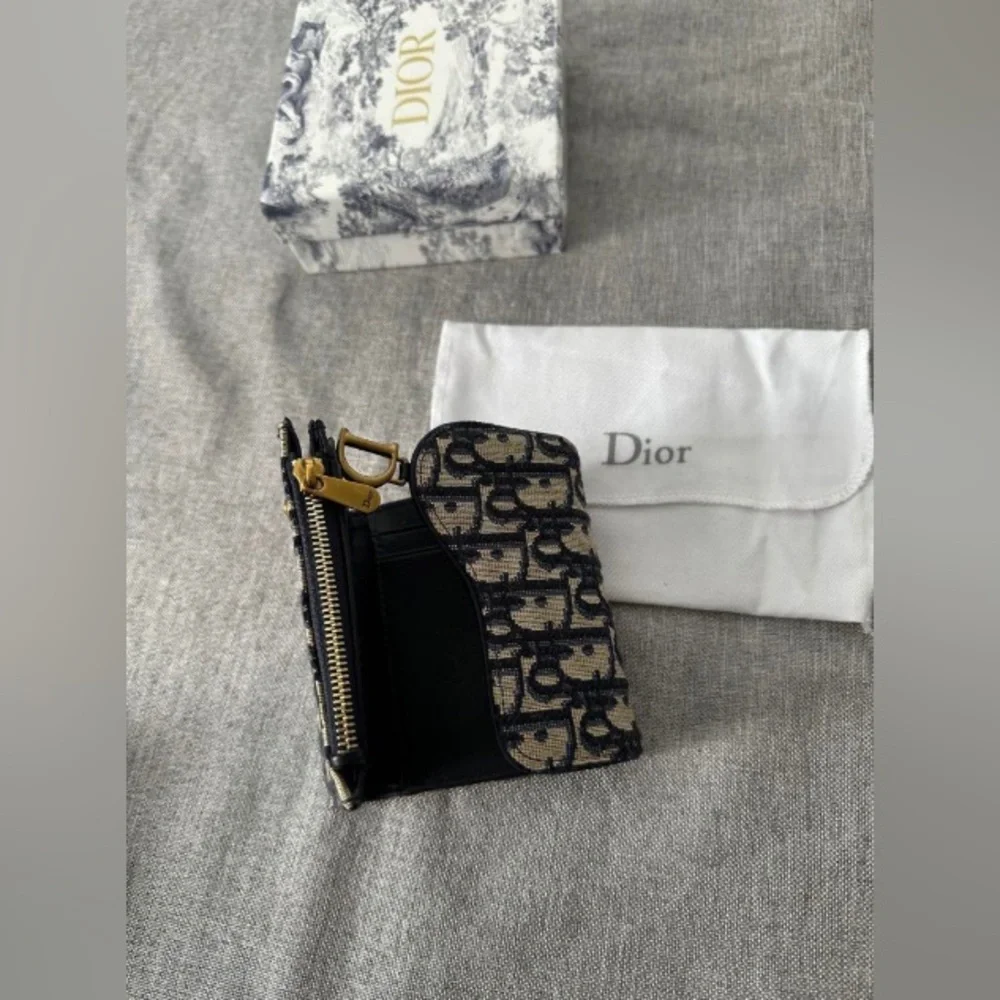 Dior compact wallet