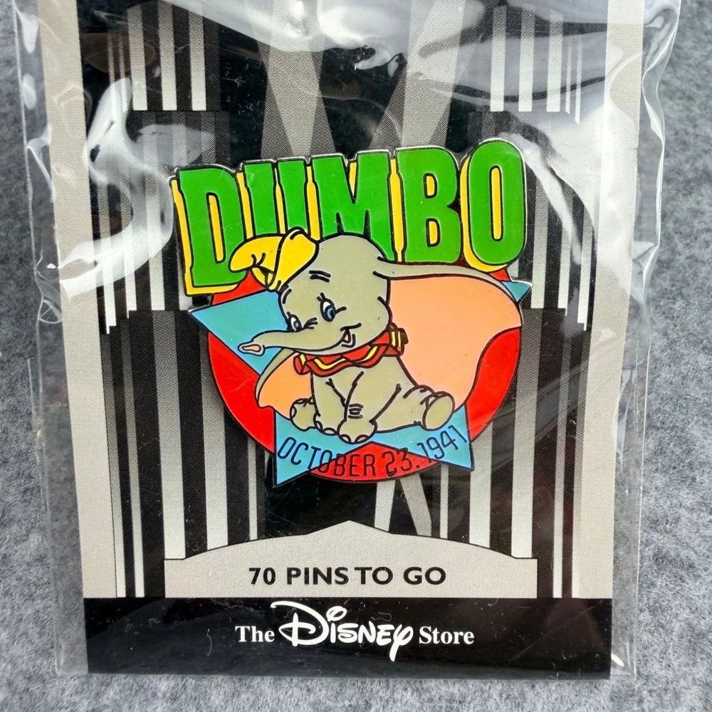 Disney Store Countdown to the Millennium 2000 Dumbo 1941 Pin 70 Pins to Go