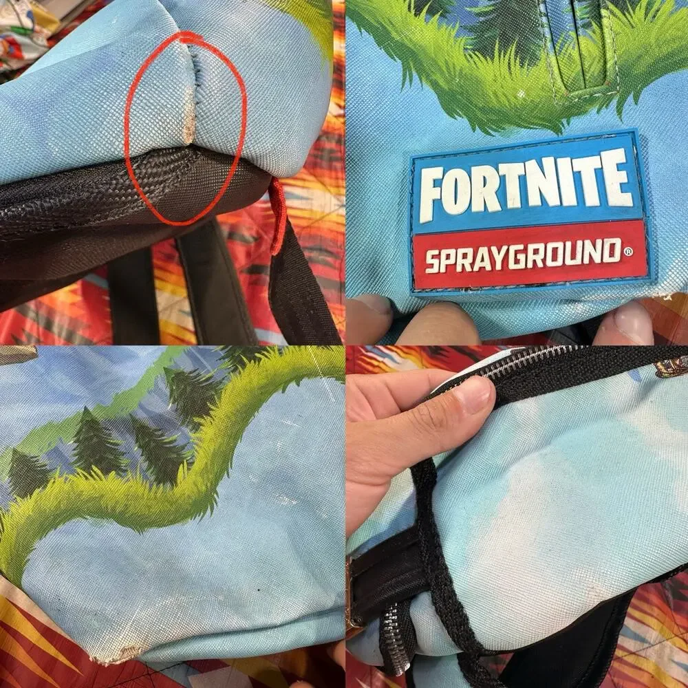 Sprayground Fortnite Shark Royale Limited Edition Backpack Victory Royale