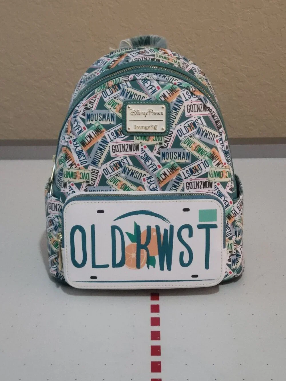 Disney Parks Old Key West Resort Loungefly Mini Backpack