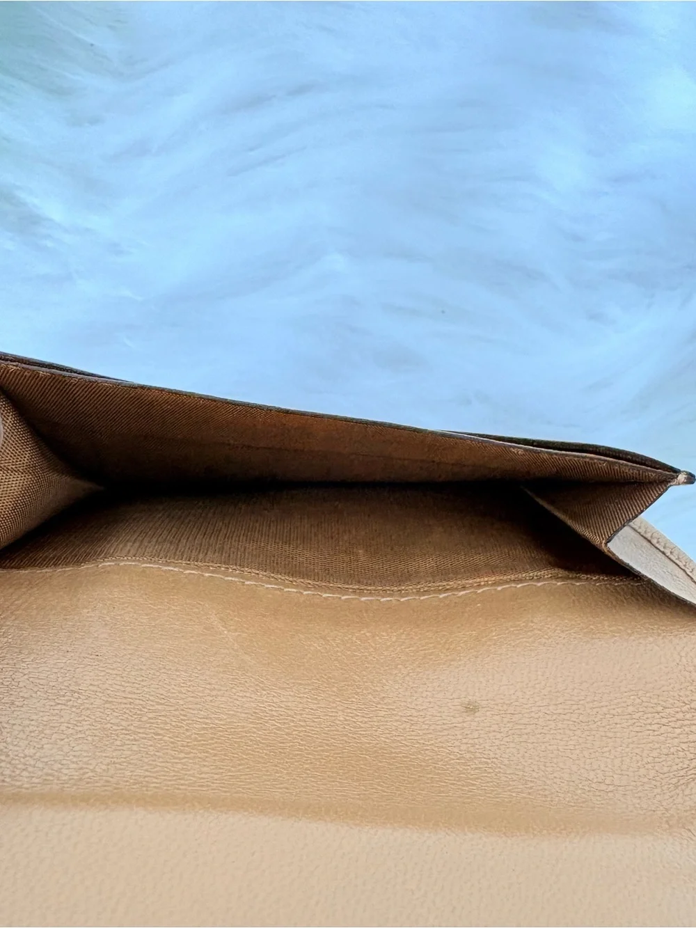 Celine Kisslock Wallet with Triomphe‎ Embossing