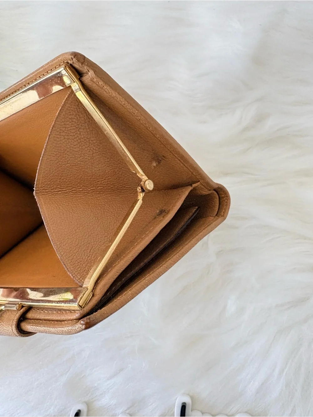 Celine Kisslock Wallet with Triomphe‎ Embossing