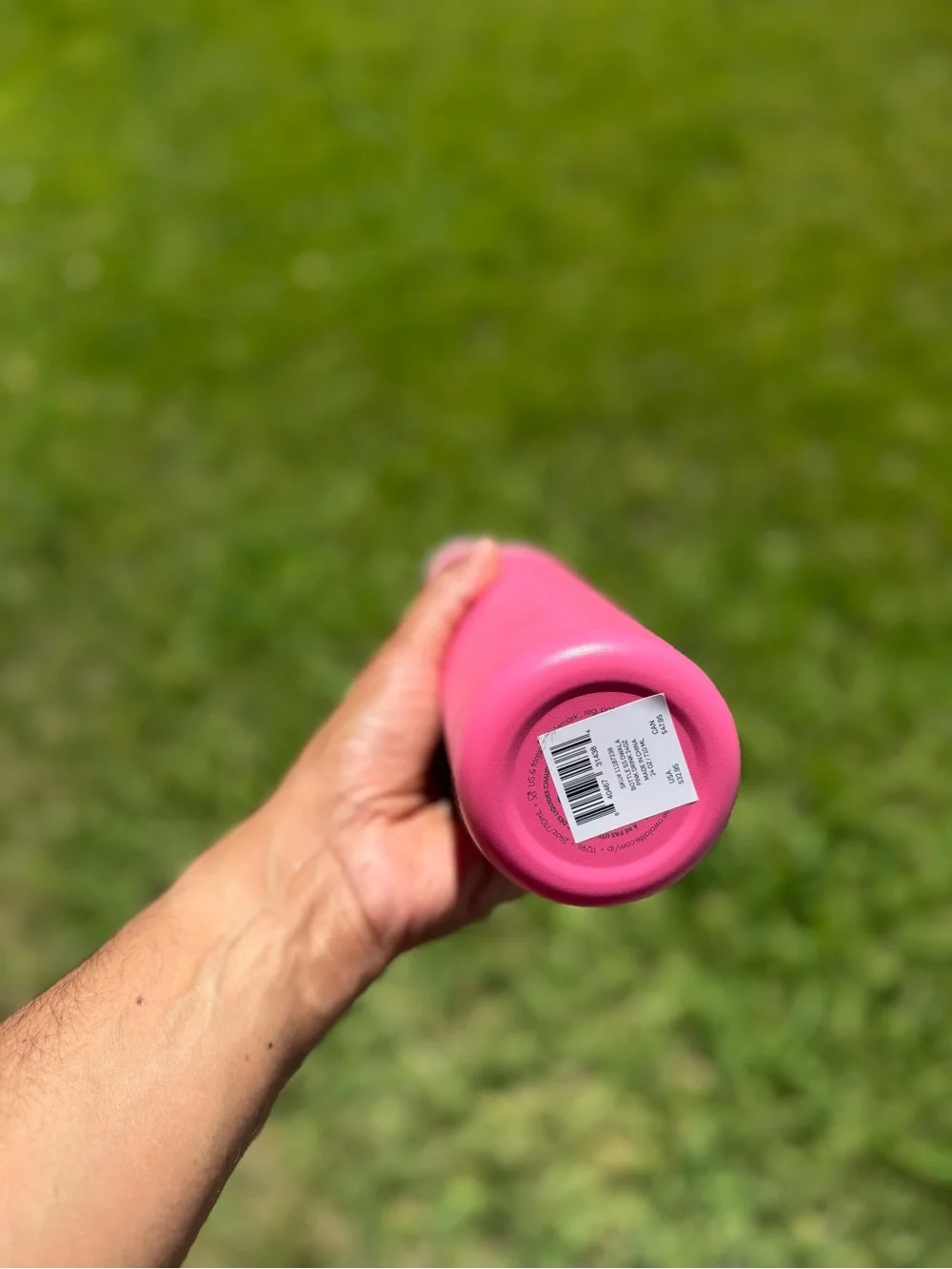 Owalo + Starbucks Pink Insulated Travel Bottle
