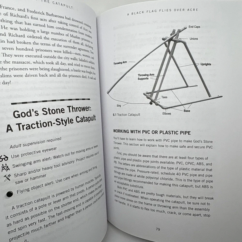 The Art‎ of The Catapult Book William Gurstelle 2nd Edition Ancient Artillery