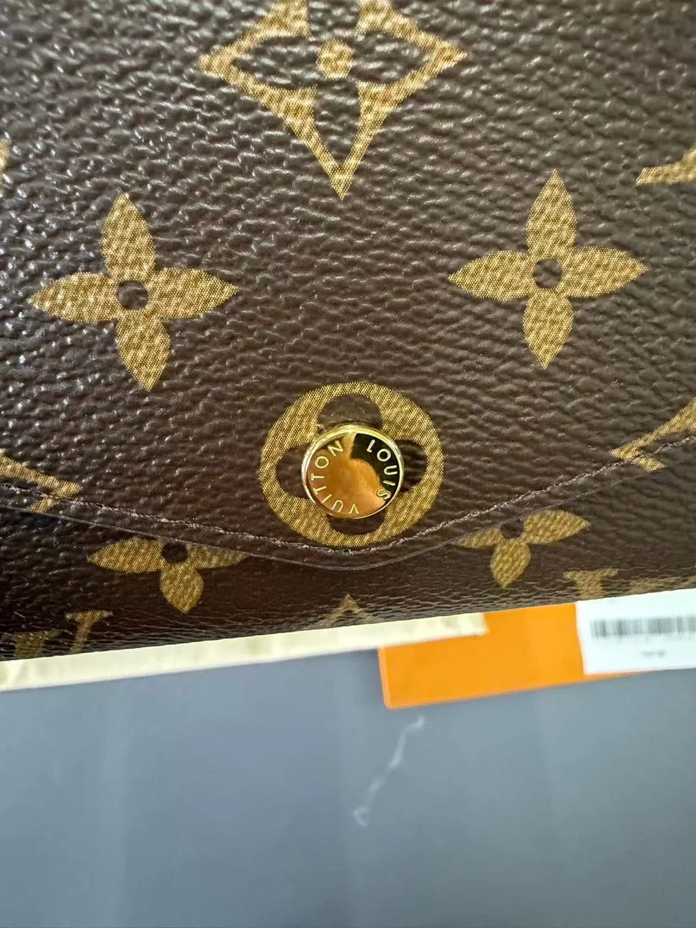 Louis Vuitton Monogram Continental Wallet with Burgundy Interior