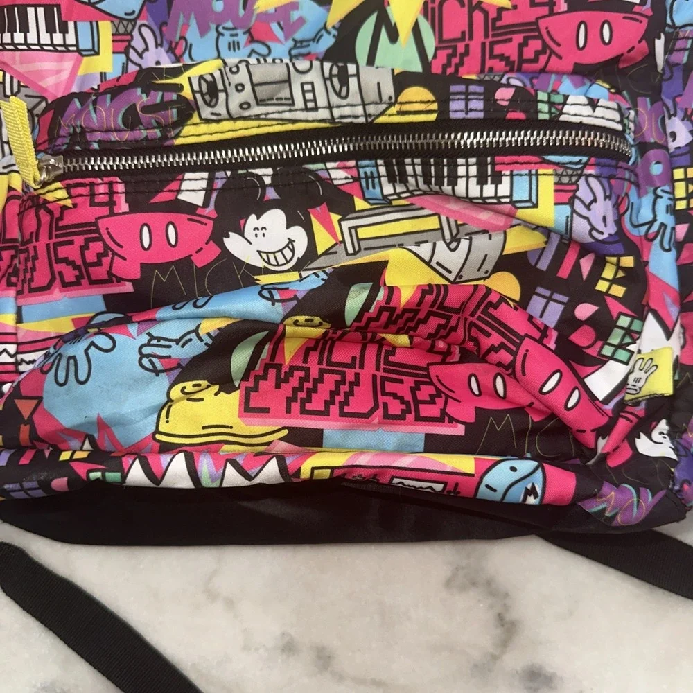 Disney Parks Artist Series‎ Rafael Faria Retro Mickey Mouse Adult Backpack NWT