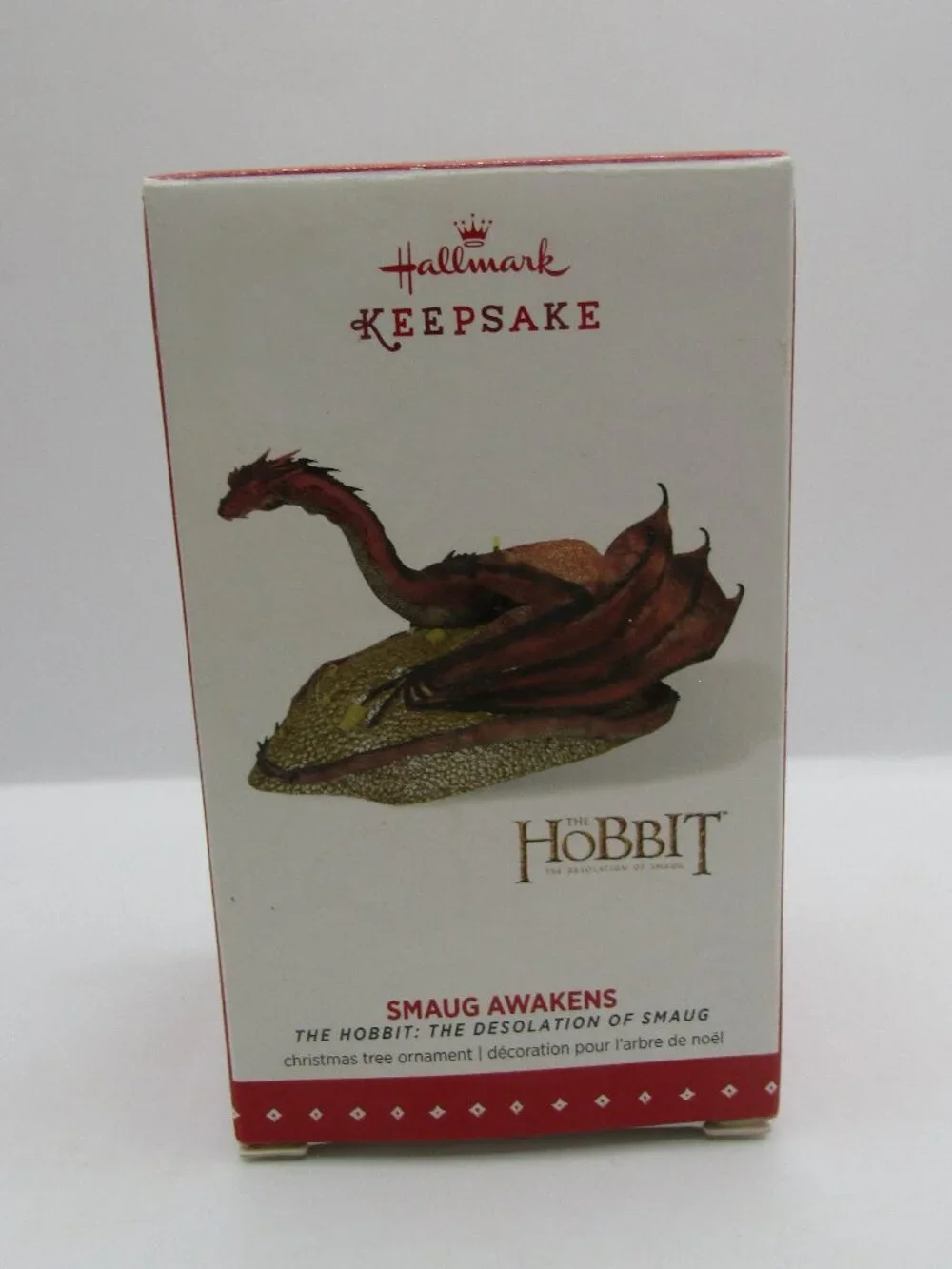 Hallmark 2015 Hobbit Smaug Awakens Ornament