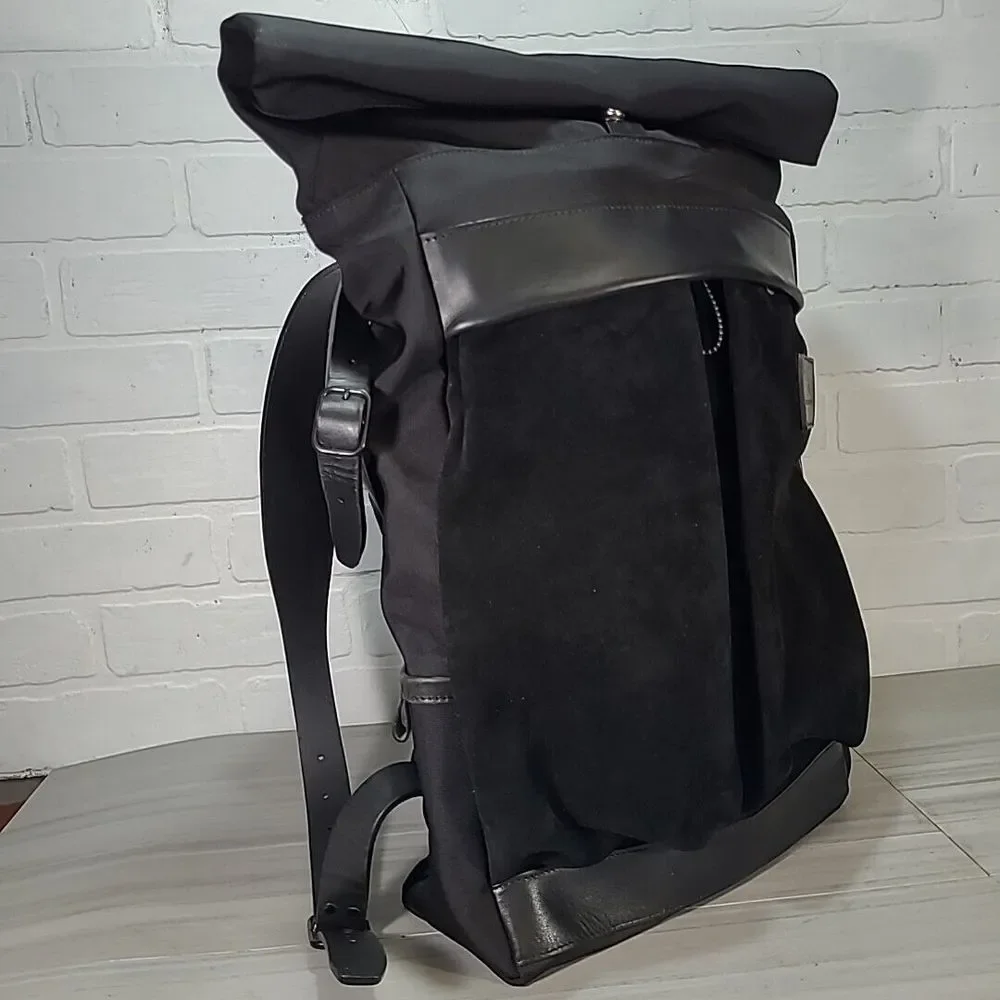 Atelier de L'Armee Blackpack‎ Black Canvas/Leather/Suede