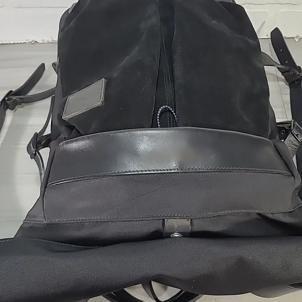 Atelier de L'Armee Blackpack‎ Black Canvas/Leather/Suede
