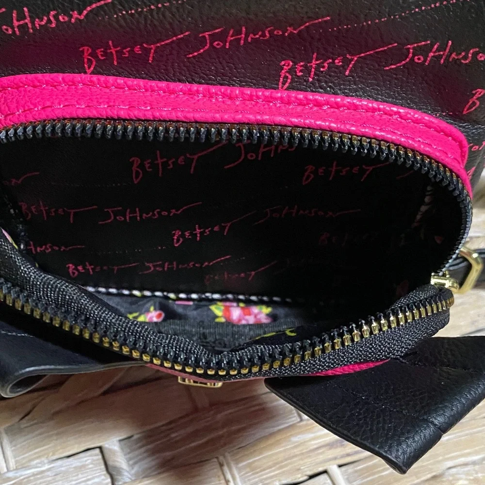 Betsey Johnson details black