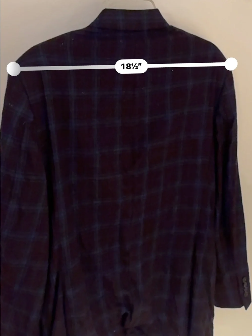 Ralph Lauren tailored base notch