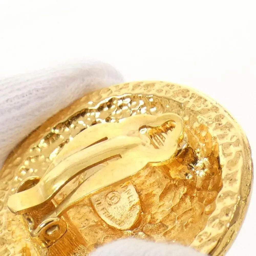CHANEL gold earrings