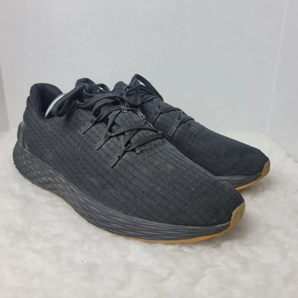 Nobull Ripstop Unisex Shoes Size  M 11 W 12  Runner Black Gum Running Shoes