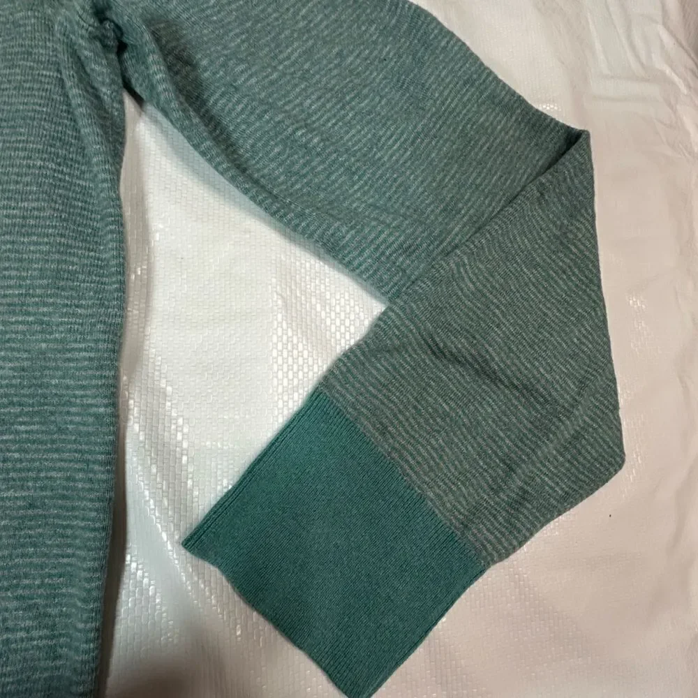 Banana Republic green silk