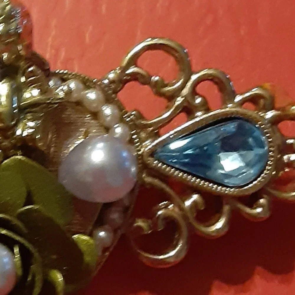 Gold-toned Angel Brooch