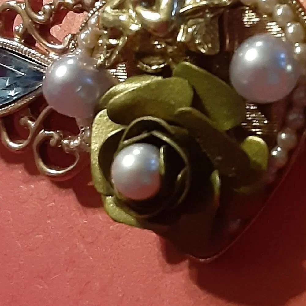 Gold-toned Angel Brooch