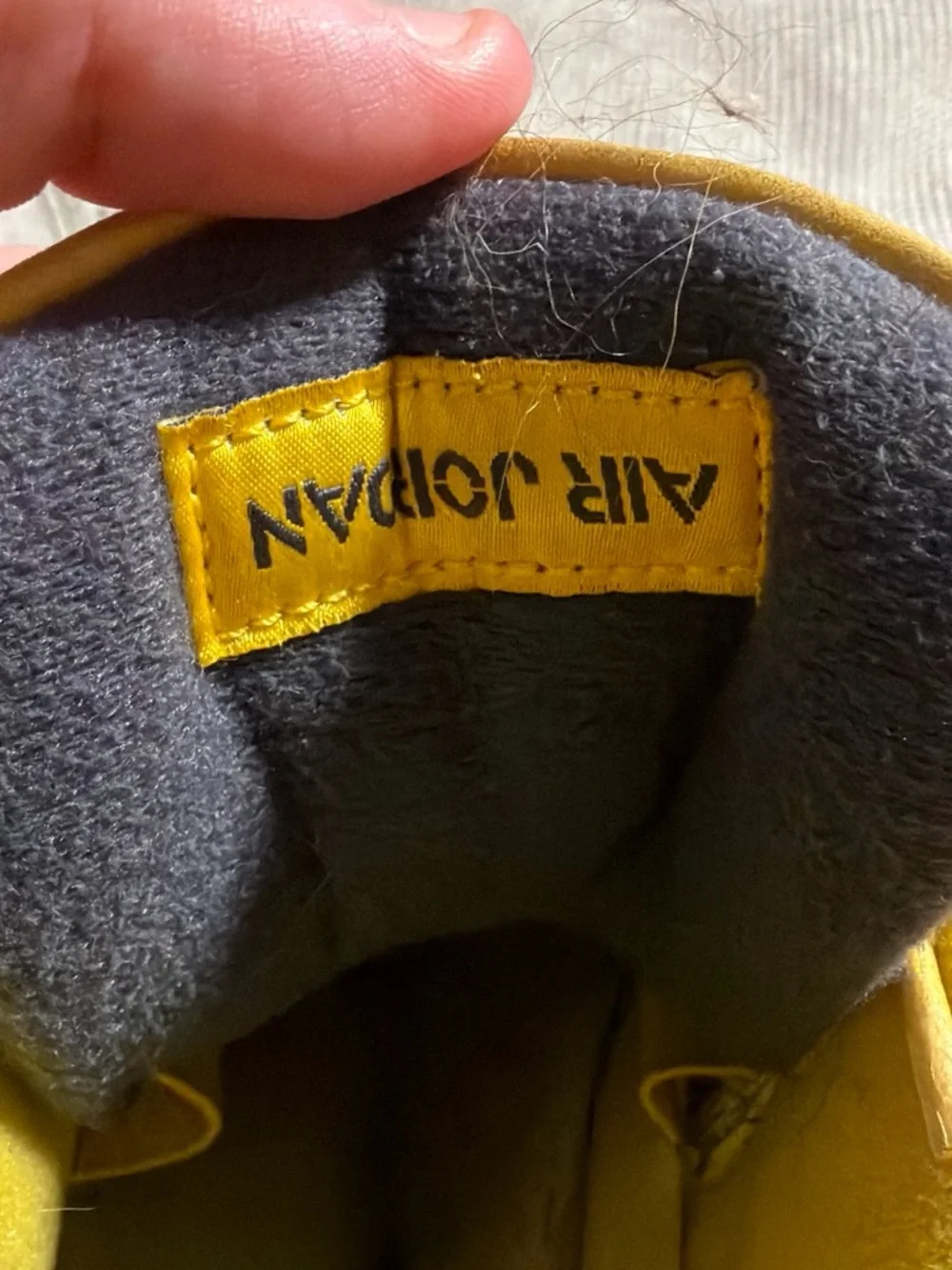Jordan bold yellow