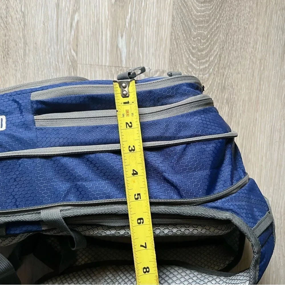 FŪL Day BACKPACK Padded Waterproof Cooler Compartment Multi Pockets Blue