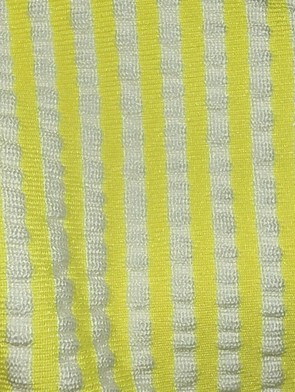 Cat & Jack Girls Yellow Ribbed Bikini Bottom Size 10/12 Large