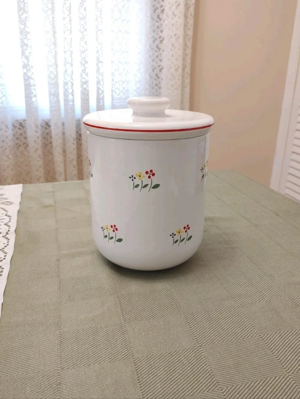 Vintage R.B. Bernarda Portugal Canister Jar 9