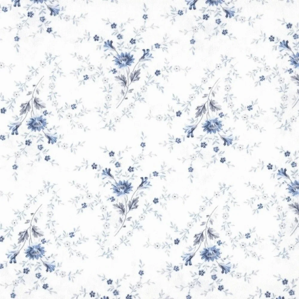 Ralph Lauren Daisy Cottage Chic Blue Floral Twin Fitted & Flat‎ Sheets