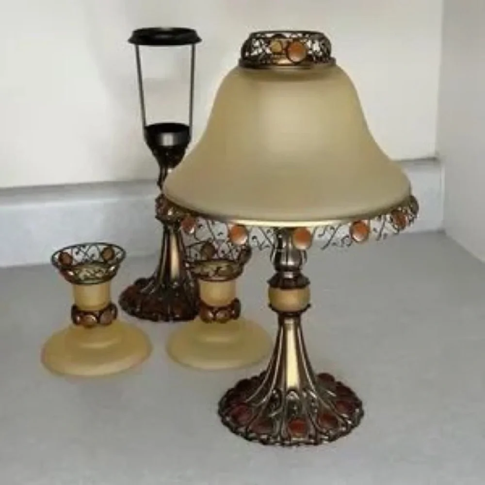 PartyLite elegant amber
