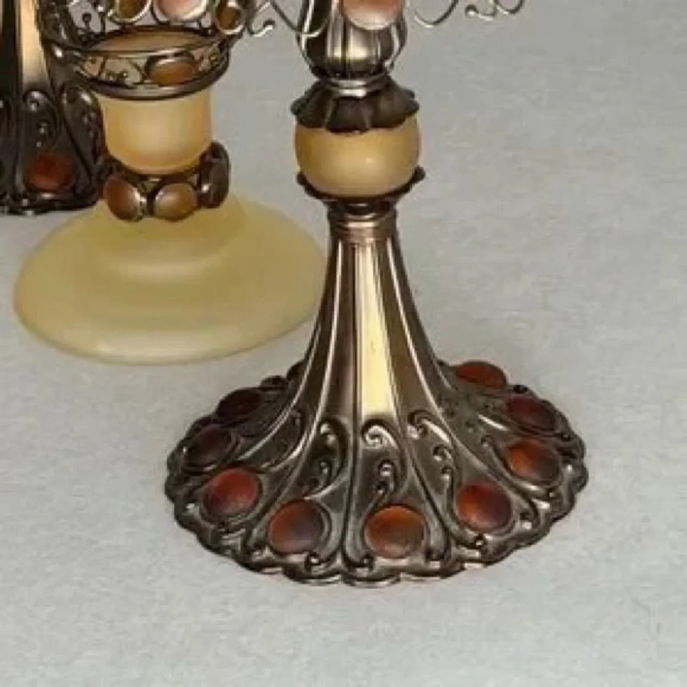 PartyLite elegant amber
