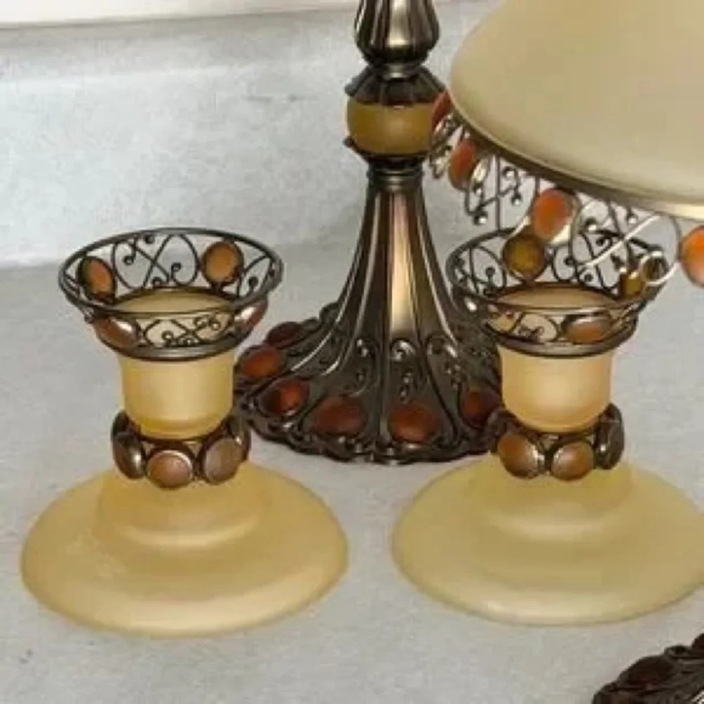 PartyLite elegant amber