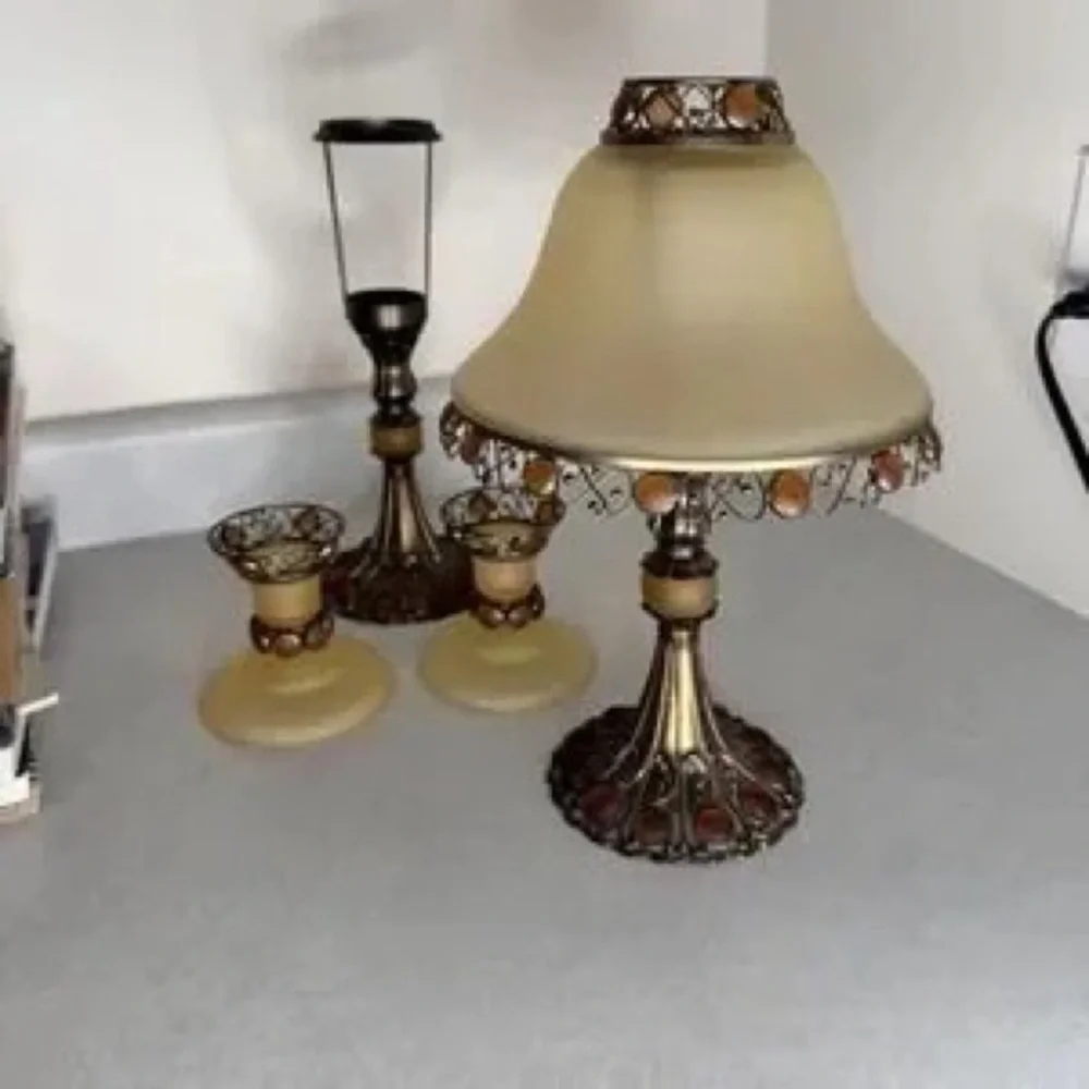 PartyLite elegant amber