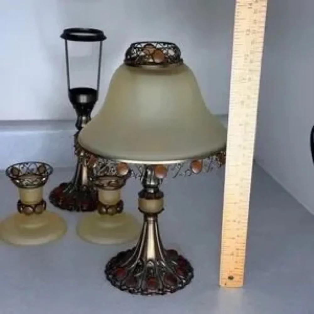 PartyLite elegant amber