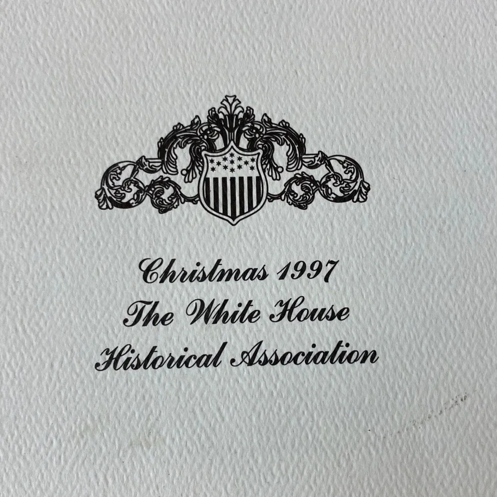 The White House Historical Association vintage white