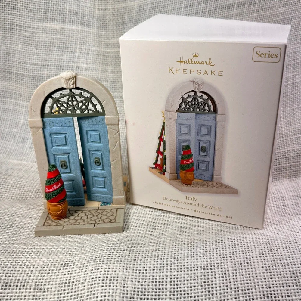 Hallmark Keepsake Ornament Italy Doorways Around the World 2010 Tom‎ Best w/Box
