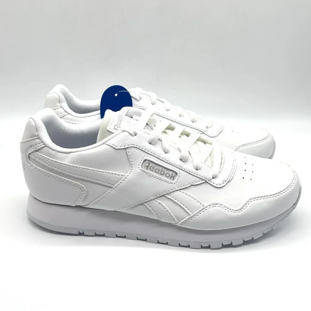 NEW Reebok Mens Size‎ 7.5 CL Harman Run White Running Sneakers Shoes