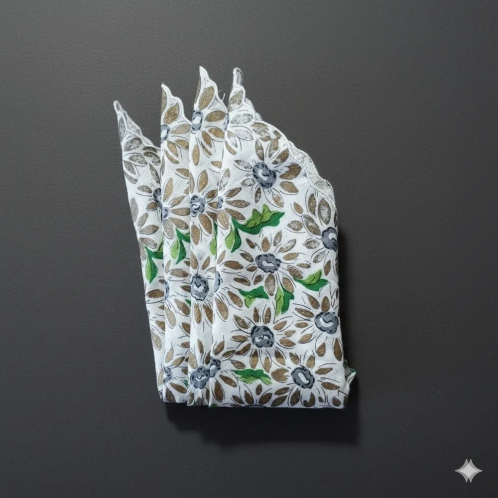 Vintage mini scarf