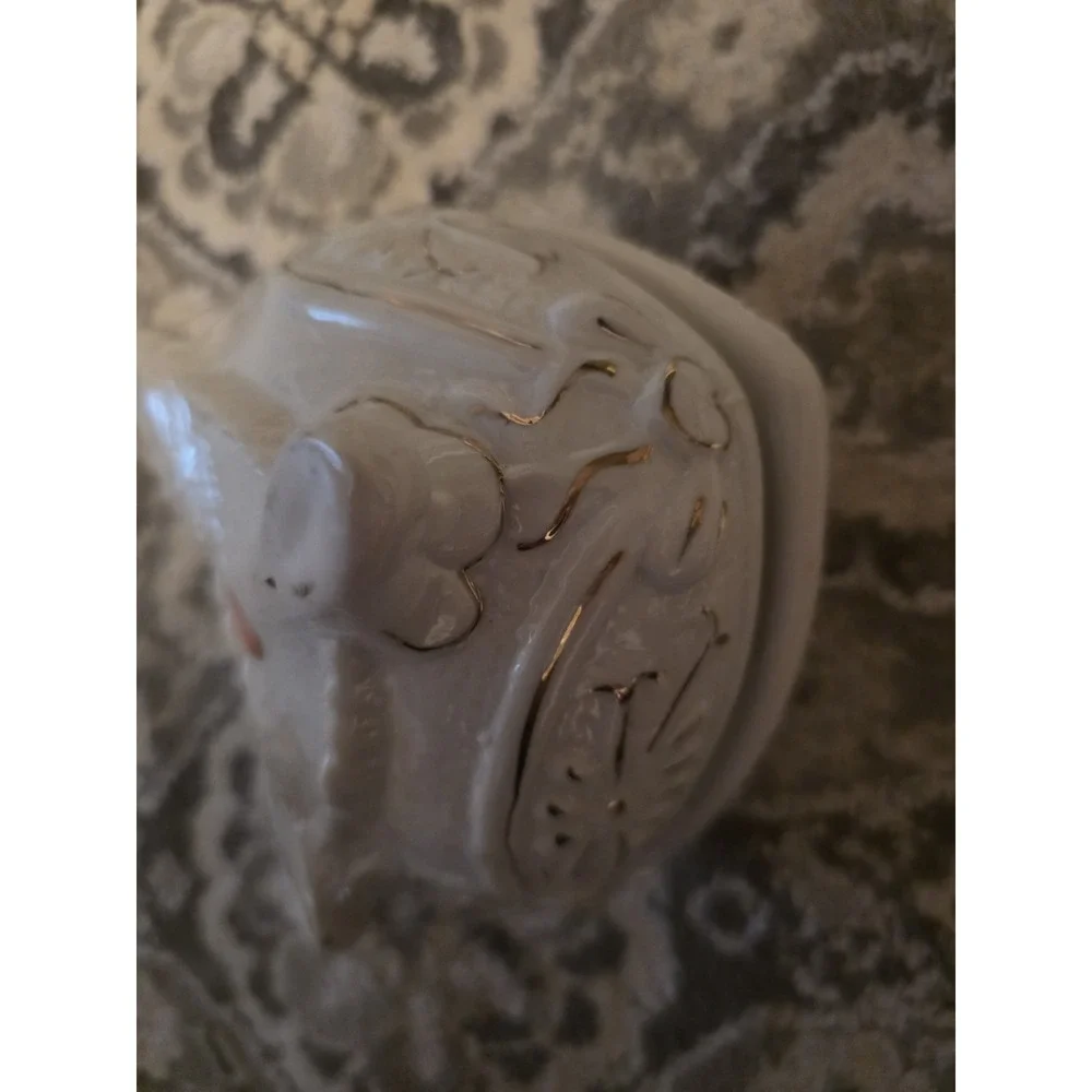 Ceramic Rose Heat Box. Great Gift For Your Loved One Or Just A Jewelry Holder...