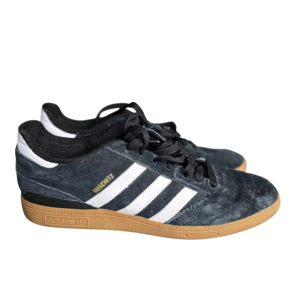 Adidas Busenitz Skateboarding‎ Shoes Sneakers Black White Gum Men's US 11