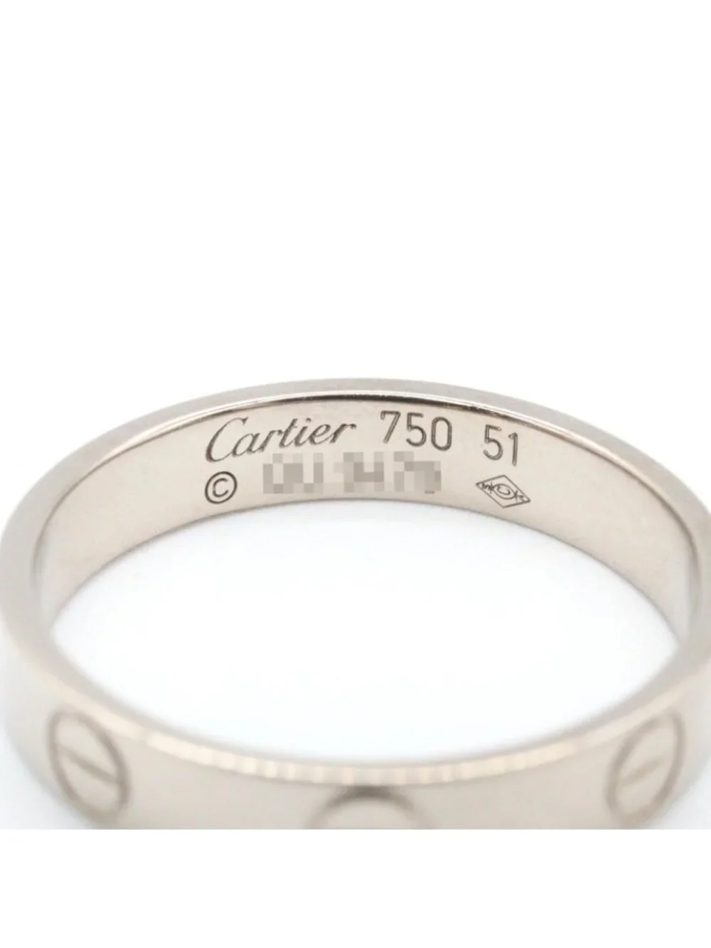 Cartier Ring Mini Love 18k White Gold