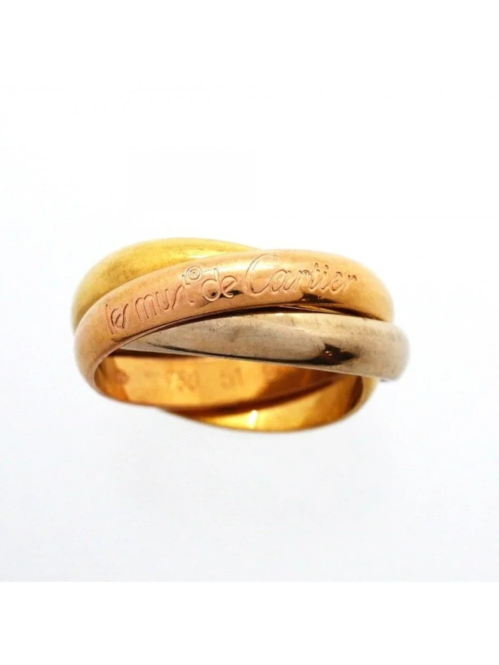 Cartier pet description gold